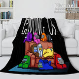 Among Us Soft Flannel Blanket Fleece Throw Blanket Bedding Sets - EBuycos
