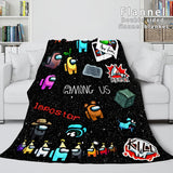 Among Us Soft Flannel Blanket Fleece Throw Blanket Bedding Sets - EBuycos