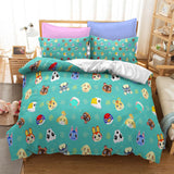Animal Crossing Cosplay Bedding Set Quilt Duvet Cover Bed Sheets Sets - EBuycos
