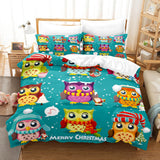 Animal World Owl Bedding Sets Duvet Covers Quilt Bed Linen Sheets Sets - EBuycos