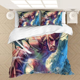 Anime Attack on Titan Bedding Set Duvet Covers Comforter Bed Sheets - EBuycos