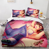 Anime Cute Girls Cosplay Comforter Bedding Sets Duvet Cover Bed Sheets - EBuycos