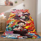 Demon Slayer Flannel Fleece Throw Blanket - EBuycos