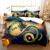 Anime Dragon Ball Bedding Sets Quilt Duvet Cover Bed Sheets Home Decor - EBuycos
