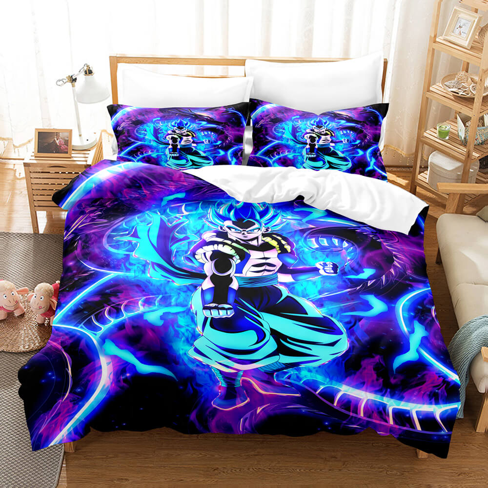 Anime Dragon Ball Bedding Sets Quilt Duvet Cover Bed Sheets Home Decor - EBuycos