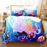 Anime Fairy Tail Cosplay Bedding Set Duvet Covers Comforter Bed Sheets - EBuycos