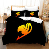 Anime Fairy Tail Cosplay Bedding Set Duvet Covers Comforter Bed Sheets - EBuycos