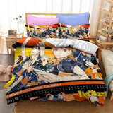 Anime Haikyuu Cosplay Bedding Set Quilt Duvet Covers Bed Sheets Sets - EBuycos