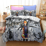 Anime Haikyuu Cosplay Bedding Set Quilt Duvet Covers Bed Sheets Sets - EBuycos