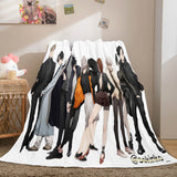 Anime Jujutsu Kaisen Flannel Throw Cosplay Blanket Comforter Set - EBuycos