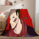 Anime Jujutsu Kaisen Flannel Throw Cosplay Blanket Comforter Set - EBuycos