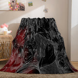 Anime Jujutsu Kaisen Flannel Throw Cosplay Blanket Comforter Set - EBuycos