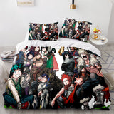 Anime My Hero Academia Bedding Set Cosplay Quilt Cover Without Filler
