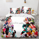 Anime My Hero Academia Bedding Set Cosplay Quilt Cover Without Filler
