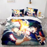 Anime My Hero Academia Bedding Set Cosplay Quilt Cover Without Filler