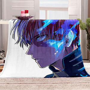 Anime My Hero Academia Blanket Flannel Throw Room Decoration