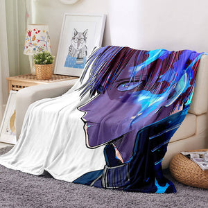 Anime My Hero Academia Blanket Flannel Throw Room Decoration