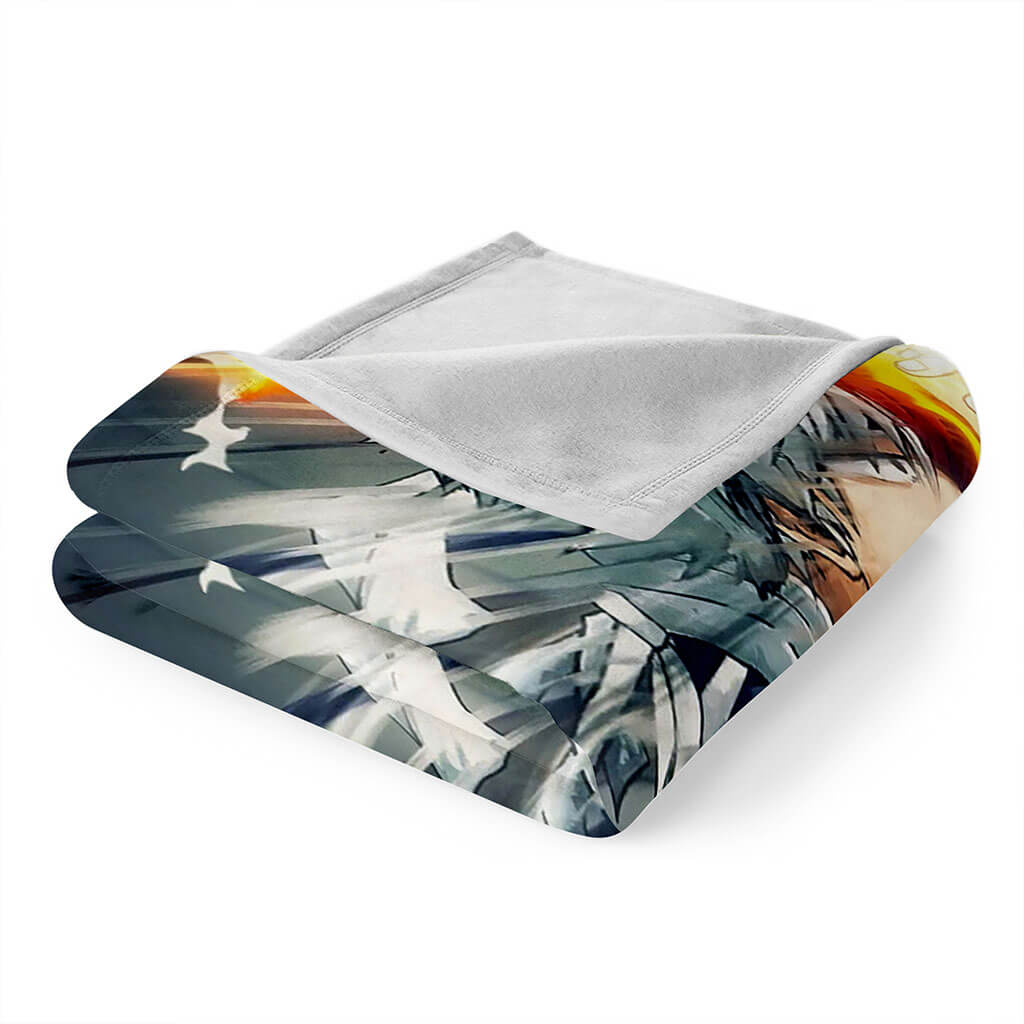 Anime My Hero Academia Blanket Flannel Throw Room Decoration