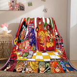 Anime ONE PIECE Cosplay Flannel Blanket Fleece Throw Blanket Sets - EBuycos
