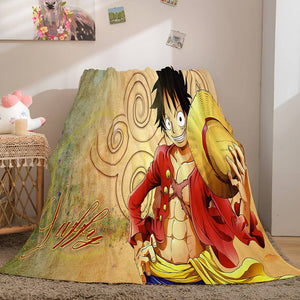 ONE PIECE Blanket Flannel Fleece Throw Blankets - EBuycos