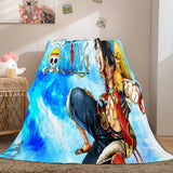 ONE PIECE Blanket Flannel Fleece Throw Blankets - EBuycos