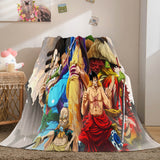 Anime ONE PIECE Cosplay Soft Flannel Fleece Throw Blanket Bedding Sets - EBuycos