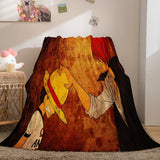 Anime ONE PIECE Cosplay Soft Flannel Fleece Throw Blanket Bedding Sets - EBuycos