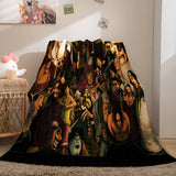 Anime ONE PIECE Cosplay Soft Flannel Fleece Throw Blanket Bedding Sets - EBuycos