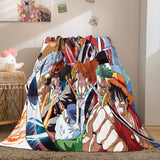 Anime ONE PIECE Cosplay Soft Flannel Fleece Throw Blanket Bedding Sets - EBuycos
