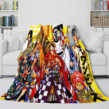 Anime ONE PIECE Throw Flannel Fleece Blanket Soft Cozy Bedding Sets - EBuycos