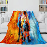 Anime ONE PIECE Throw Flannel Fleece Blanket Soft Cozy Bedding Sets - EBuycos