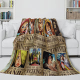 Anime ONE PIECE Throw Flannel Fleece Blanket Soft Cozy Bedding Sets - EBuycos