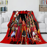 Anime ONE PIECE Throw Flannel Fleece Blanket Soft Cozy Bedding Sets - EBuycos