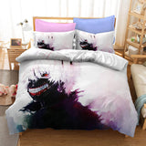 Anime Tokyo Ghoul Cosplay Bedding Set Duvet Cover Bed Sheets Sets - EBuycos