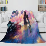 Anime Your Name Cosplay Flannel Blanket Throw Comforter Bedding Sets - EBuycos