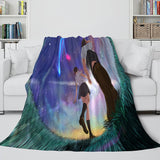 Anime Your Name Cosplay Flannel Blanket Throw Comforter Bedding Sets - EBuycos
