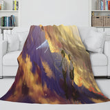 Anime Your Name Cosplay Flannel Blanket Throw Comforter Bedding Sets - EBuycos