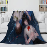 Anime Your Name Cosplay Flannel Blanket Throw Comforter Bedding Sets - EBuycos