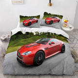Aston Martin Car Cosplay Comforter Bedding Set Duvet Covers Bed Sheets - EBuycos