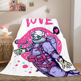 Astronaut Blanket Soft Flannel Blanket Comforter Bedding Sets - EBuycos