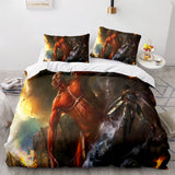 Attack on Titan Cosplay Bedding Sets Comforter Duvet Covers Sheets - EBuycos