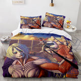 Attack on Titan Cosplay Bedding Sets Comforter Duvet Covers Sheets - EBuycos