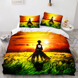 Attack on Titan Cosplay Bedding Sets Comforter Duvet Covers Sheets - EBuycos