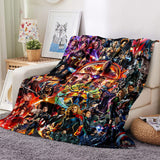 Avengers Blanket Flannel Throw Room Decoration