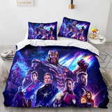 Avengers Cosplay Bedding Set Duvet Cover Comforter Bed Sheets - EBuycos