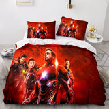 Avengers Cosplay Bedding Set Duvet Cover Comforter Bed Sheets - EBuycos