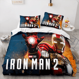 Avengers Cosplay Bedding Set Duvet Cover Comforter Bed Sheets - EBuycos