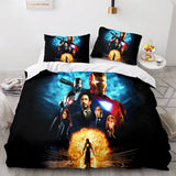 Avengers Cosplay Bedding Set Duvet Cover Comforter Bed Sheets - EBuycos