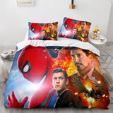 Avengers Cosplay Bedding Set Duvet Cover Comforter Bed Sheets - EBuycos