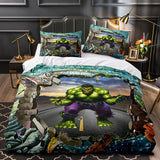 Avengers Cosplay Bedding Set Quilt Duvet Covers Bed Sheets Sets - EBuycos